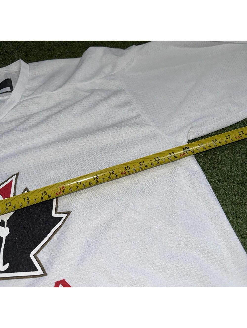 VTG BAUER Official TEAM CANADA Olympic Hockey PRACTICE JERSEY Men Large Mesh NHL - Picture 4 of 7
